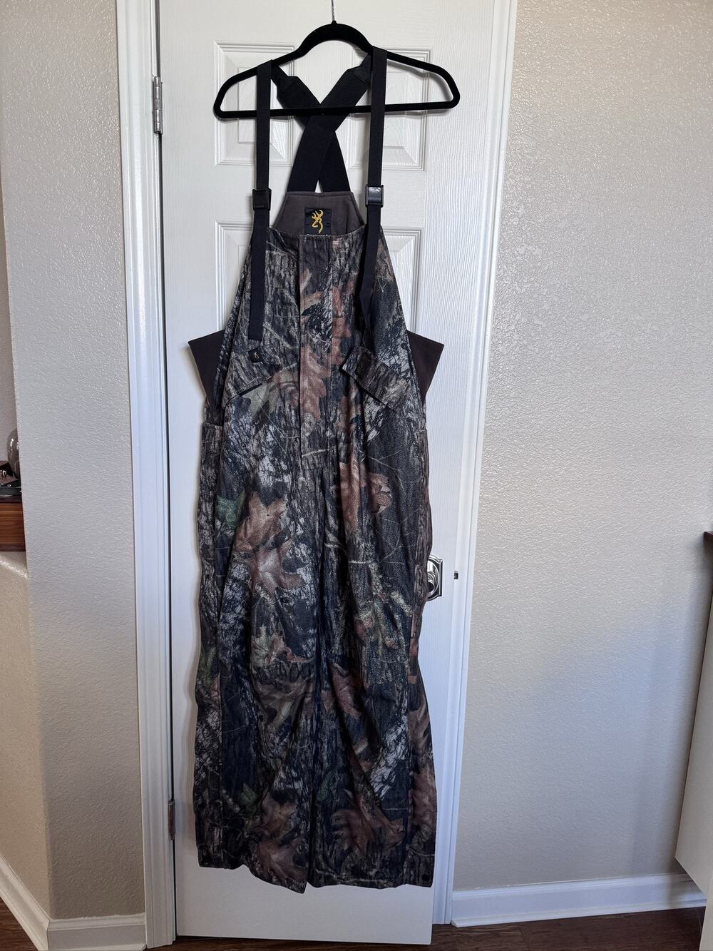 Browning Hydro Suede Gore-Tex Camo Hunting Bibs Overalls Men's XL Waterproof